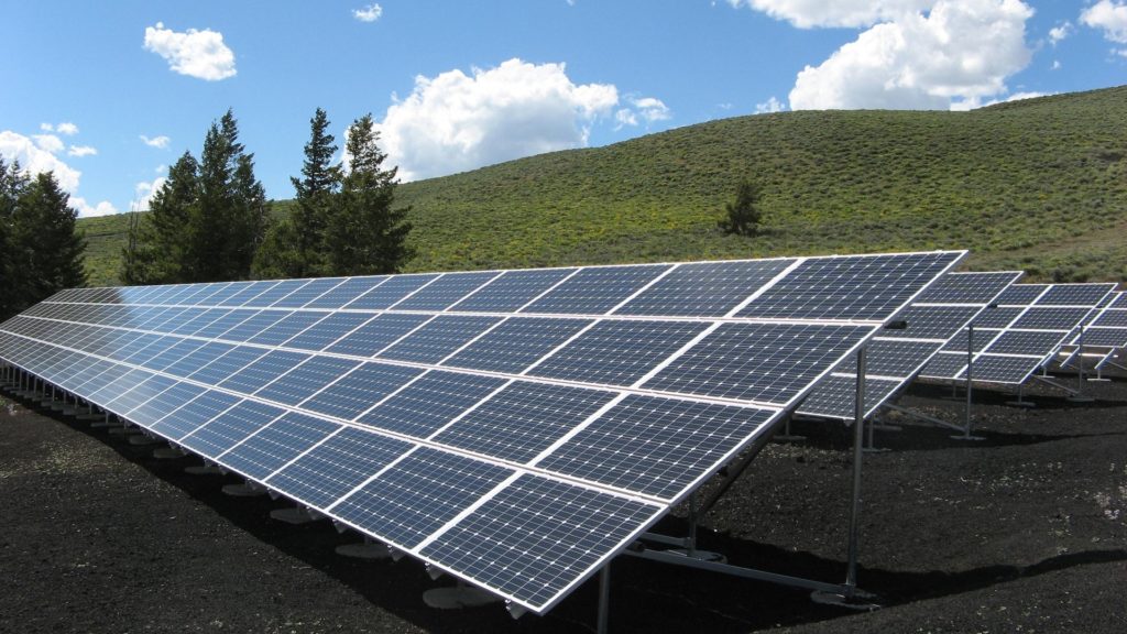 Image of group of solar Panel
